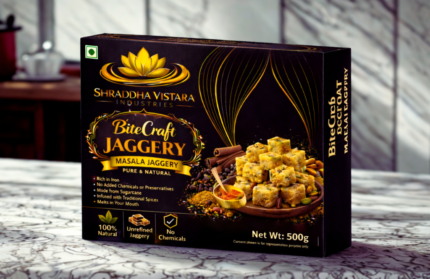 Masala Jaggery Block (Gud Block) – 500g